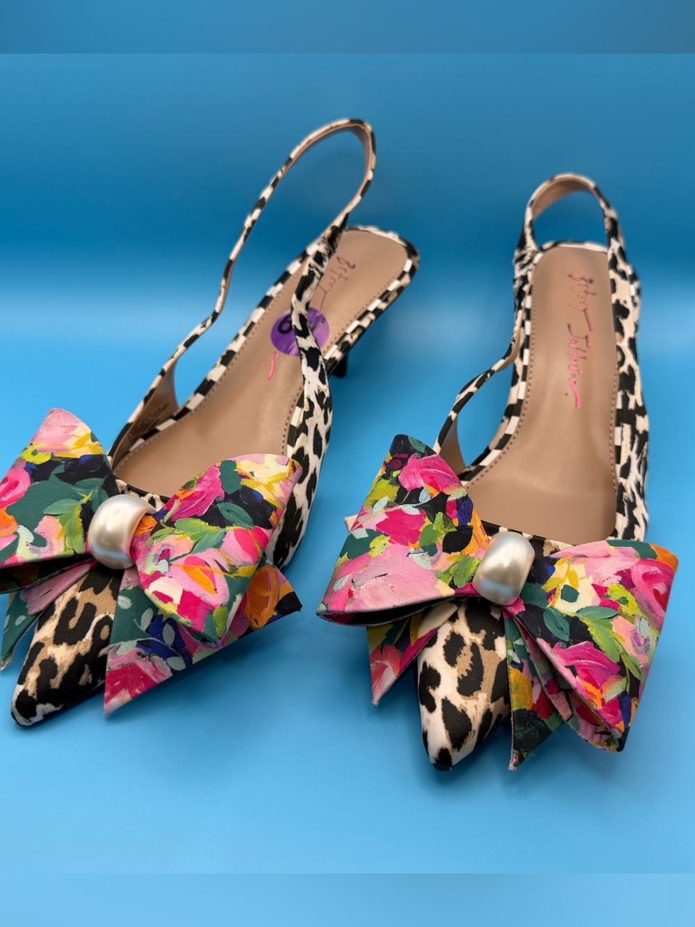 New Women’s Betsey Johnson Claira Heel Size 6.5 - Picture 2 of 12